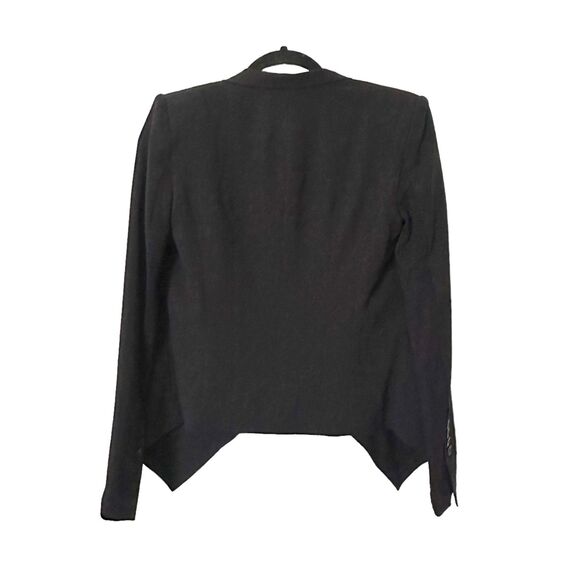 BCBGMAXAZRIA Abree Open Front Blazer Black Sz XS - Picture 3 of 6